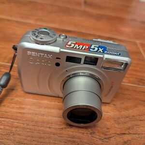 Pentax Optio Silver Digital Camera